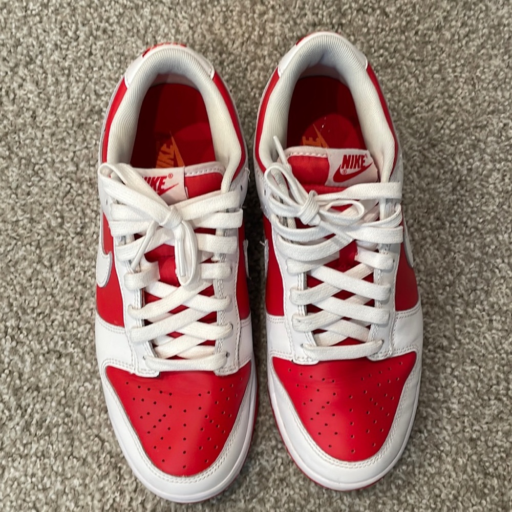 Dunk low championship Red